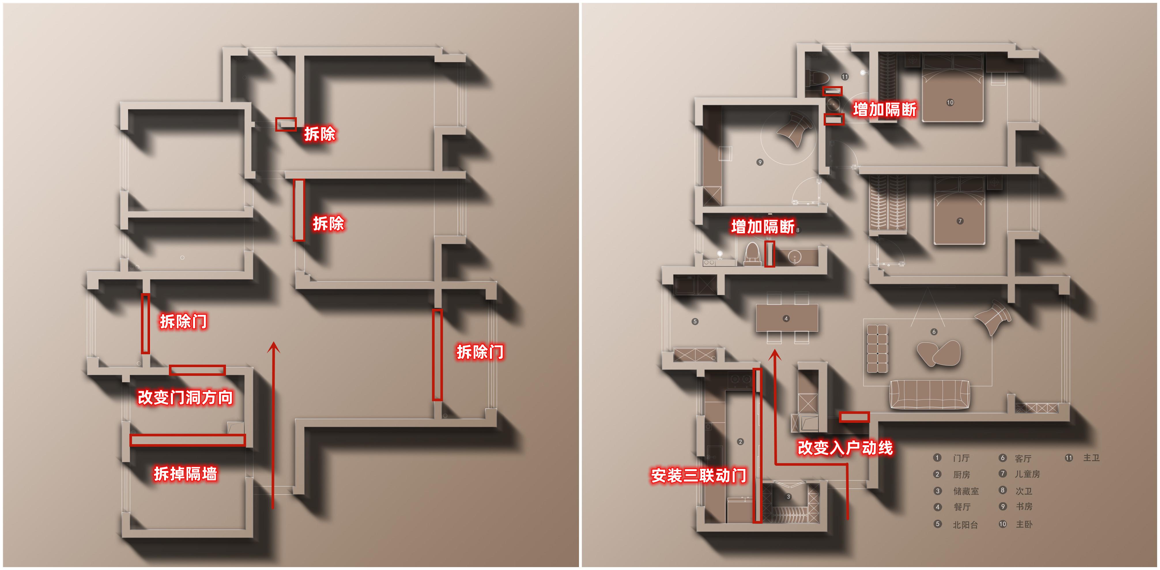 150㎡極簡(jiǎn)風(fēng)全屋裝修設(shè)計(jì)效果圖，舒適度堪比豪宅