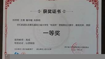 四川省大學(xué)生營銷策劃大賽（四川省大學(xué)生營銷策劃大賽參賽作品）