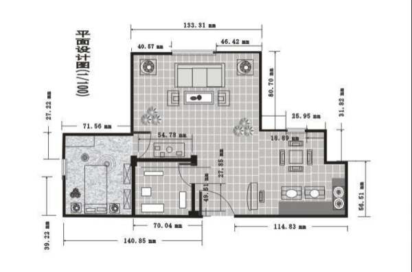 室內(nèi)平面圖線稿（室內(nèi)平面圖線稿手繪）