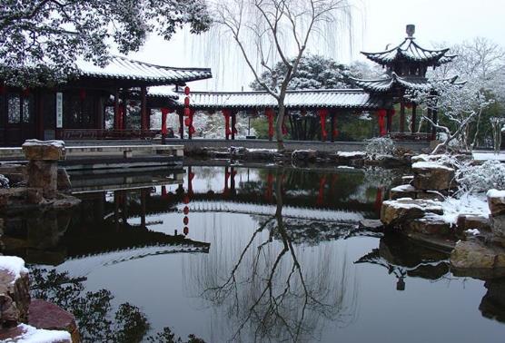 中國古典園林水景特點(diǎn)（中國古典園林水景平面圖）