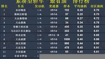 國產(chǎn)最省油汽車排行榜（國產(chǎn)最省油汽車排行榜）